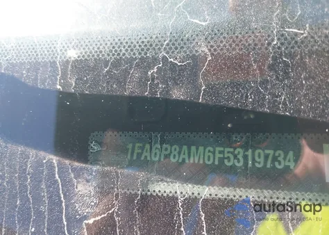 2015 Ford Mustang V6 из США, поврежденный, VIN 1FA6P8AM6F5319734